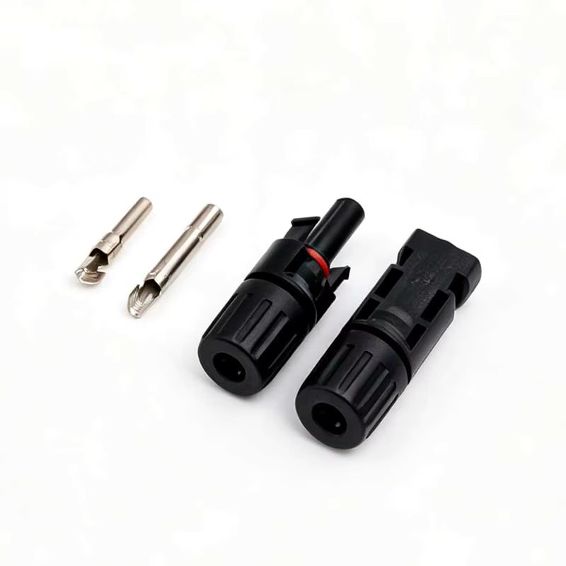 AEVYVKV MC-4 Steckverbinder Set Wasserdichte Stecker und Buchsen für Solar-PV-Module und Batterien in Schwarz - Bild 3