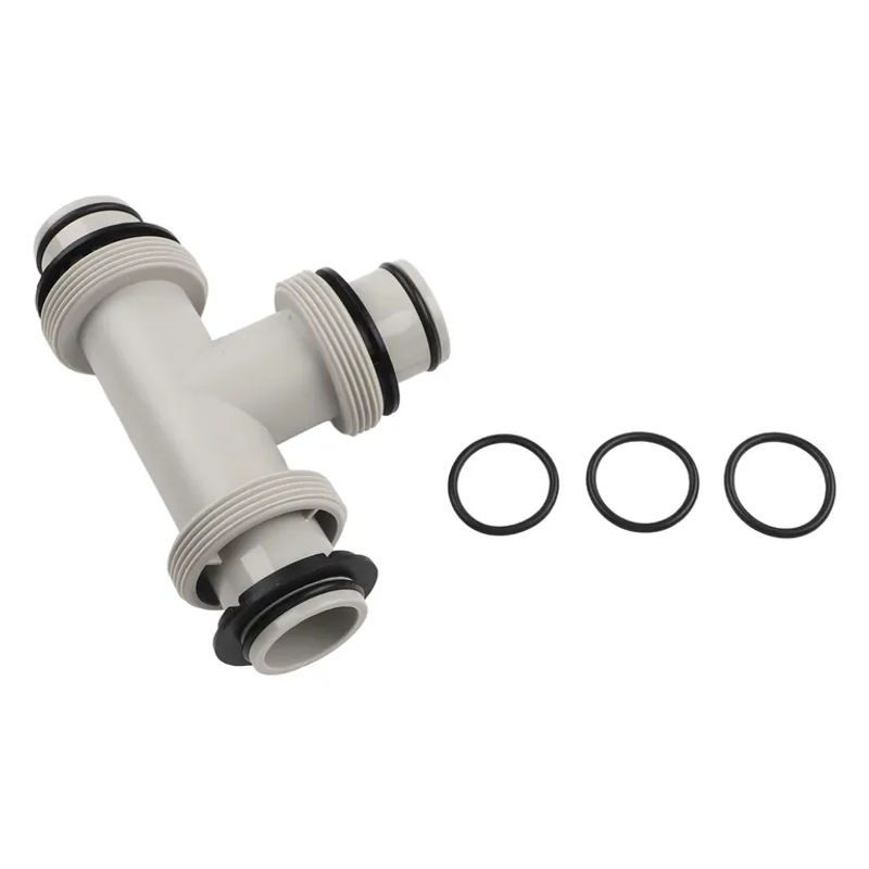 Intex Adapter für Poolpumpen und Schläuche mit Gummi-O-Ringen in Weiß - Bild 2