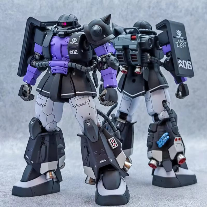 TAKARA TOMY HG 1/144 GTO ZAKU Black Tri-Stars Mark Rabbit Mk-II, Modellbausatz - Bild 2