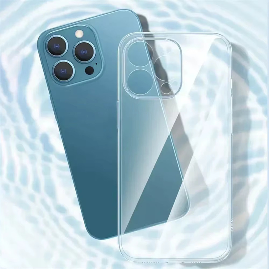 Transparente TPU-Silikon-Schutzhülle für Apple iPhone 11 bis iPhone 16 Pro Max und Mini - Bild 5