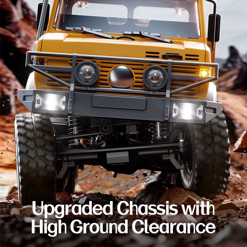 JIKEFUN RC Auto 6WD Off-road, Fernbedienung Fahrzeug, 1:18, High Speed Crawler - Bild 4