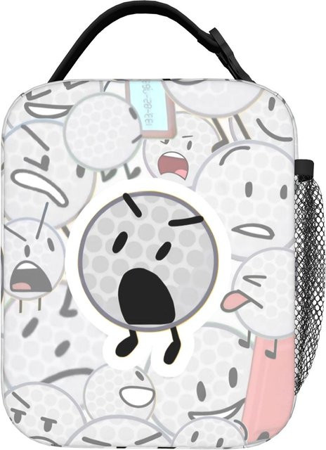 Isolierte BFDI Cartoon Lunchtasche von Fancy Style Studio in Multicolour - Bild 1