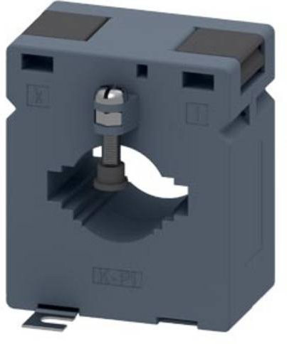 Siemens Stromwandler 4NC5330-2CE21 grau, 1phasig, Primärstrom 750A, Sekundärstrom 5A, Leiterdurchführung Ø: 36 mm - Bild 1