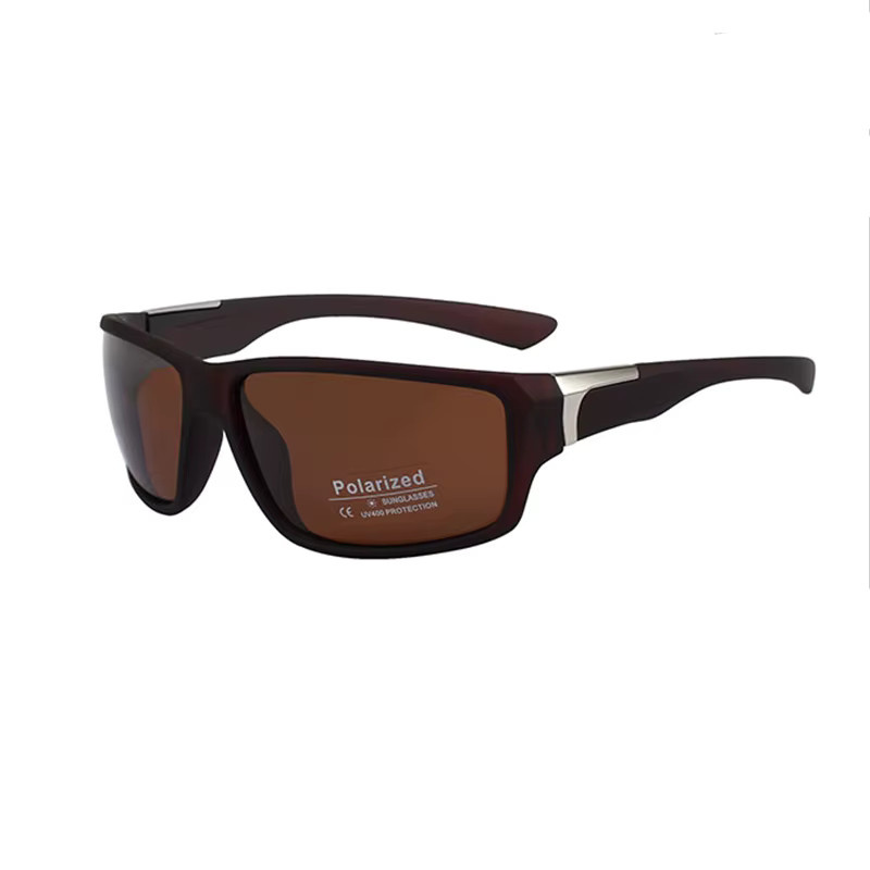 Tagion Sonnenbrille, polarisiert, Vollrand, rectangular, Kunststoff, Unisex - Bild 2