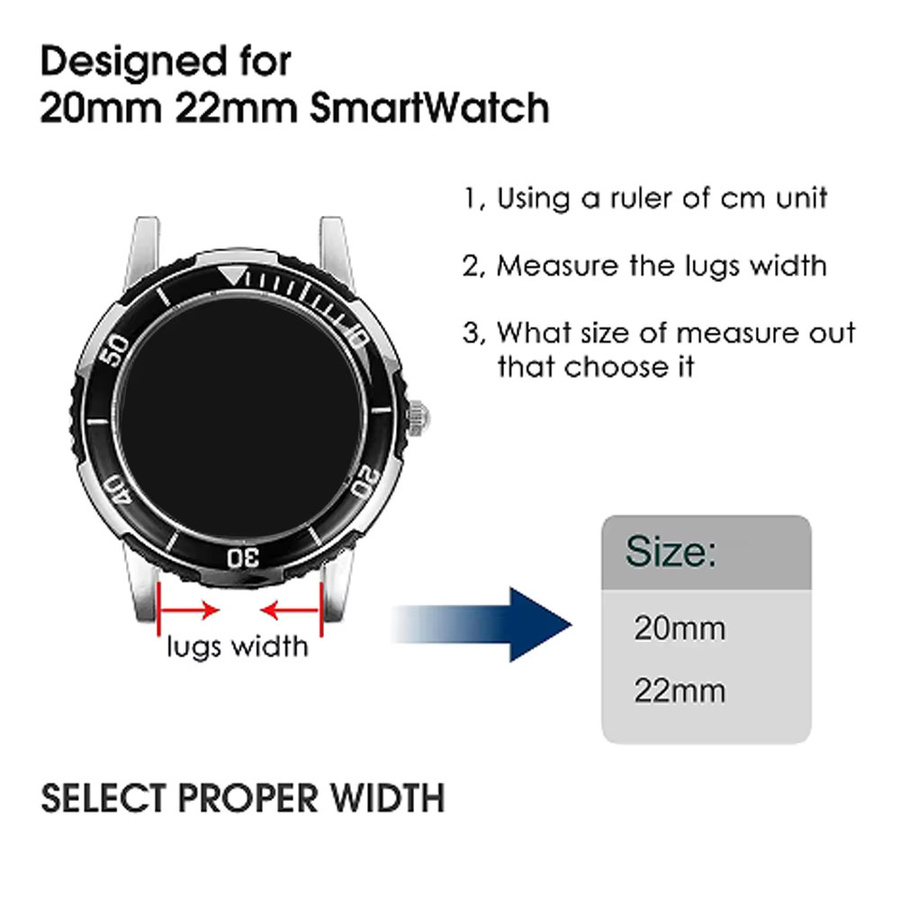 Uhrenarmband Huawei, Silikon, Unisex - Bild 2