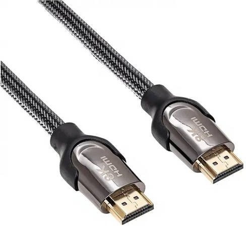 Akyga HDMI-Kabel AK-HD-05S Schwarz, Länge: 0,5 m - Bild 1