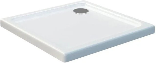 Glasdeals Duschwanne aus Acryl in Weiß, B/T: 100 x 100 cm, Höhe: 5 cm - Bild 1