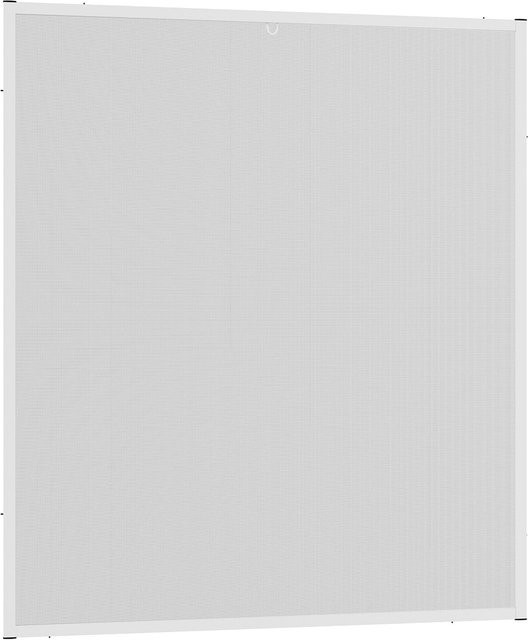 Insektenschutz-Fensterbausatz MASTER SLIM von Hecht International aus Aluminium in Weiß, Breite: 130 cm, Höhe: 150 cm - Bild 1