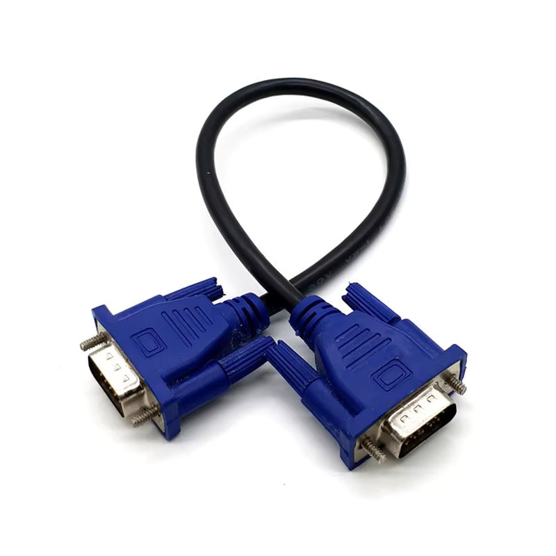 Ashiboogoole VGA Kabel 15 Pin Stecker auf Stecker in Blau für PC, Monitor und Projektor - Bild 2