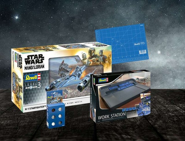 Revell Star Wars N1 Starfighter, Set / Bundle, 1:24, Weltraum, Grau, Kunststoff