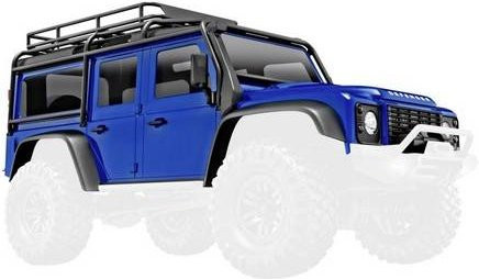 Traxxas TRX-4M Defender Crawler-Karosserie, blau - Bild 1