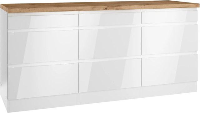 Held Möbel Küchen Unterschrank Gera Weiß/Wotan - Bild 1