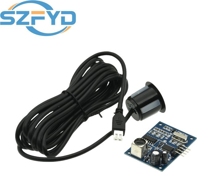 SZFYDOSH Wasserdichtes Ultraschallmodul JSN-SR04T Entfernungsmesswandler-Sensor für Arduino in Schwarz und Grün - Bild 1