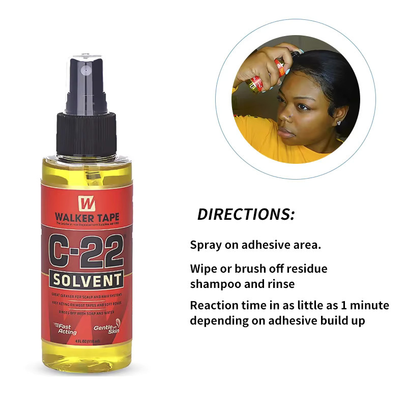 C-22 Klebstoffentferner Spray für Spitzenperücken, 118 ml, Unisex - Bild 4