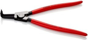 Knipex Sicherungsringzange A41 für Außenringe auf Wellen, schwarz atramentiert mit Kunststoffüberzug, 300 mm - Bild 1