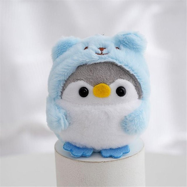 Yiran toy Pinguin Plüsch Schlüsselanhänger, Stofftier, bunt, ab 3 Jahre - Bild 1