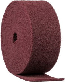 Klingspor Vliesrolle NRO 400 in Rotbraun, Breite: 15 cm, Länge: 1000 cm - Bild 1