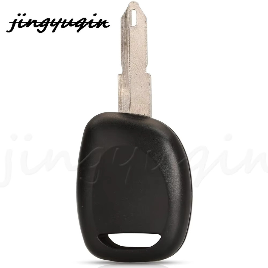 Jingyuqin Ersatz Fernbedienung Gehäuse für Renault Kangoo Master Duster Logan in Schwarz mit NE72/VAC102 Klinge - Bild 1