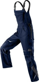 Kübler Pulsschlag Latzhose 3324 in Dunkelblau/Anthrazit mit Cordura Größe 62 - Bild 1