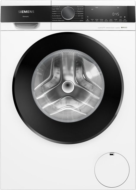 Bosch iQ500 WG34G2Z71 Waschmaschine in Weiß mit 8 kg Kapazität, 1400 Umdrehungen Schleuderdrehzahl und Aquastop - Bild 1
