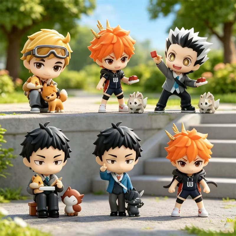 POPMART HAIKYU!! OFF-COURT VIBES Serie, Blind Box, Spielzeugpuppen - Bild 1