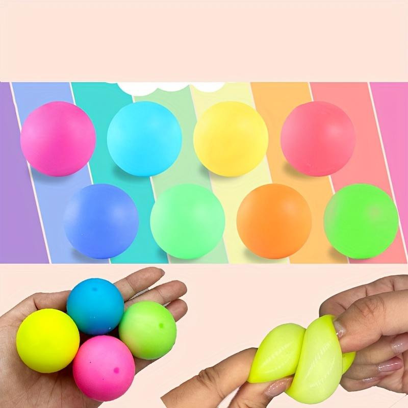 Topmix Squishy Stressball, Weiches Teig Spielzeug, Licht Grau, 1-teiliges Set - Bild 4