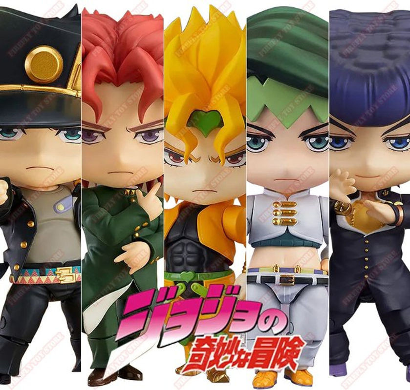 Bandai JoJo's Bizarre Adventure Anime Actionfiguren Dio und Jotaro mehrfarbig aus Kunststoff - Bild 1