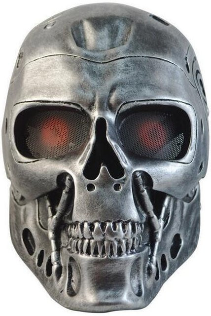 RushSike Terminator Maske, Silber, Schwarz, Grau, Bunt / Mehrfarbig - Bild 1