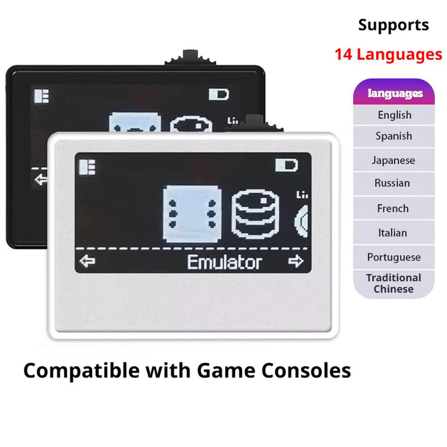 INFC Pixl Amiibo Emulator für Nintendo Switch mit OLED High-Definition Display und Smart Analog Linkage in Schwarz - Bild 3