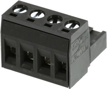 Molex Printklemme 395200004 mit 4 Polen in Schwarz - Bild 1