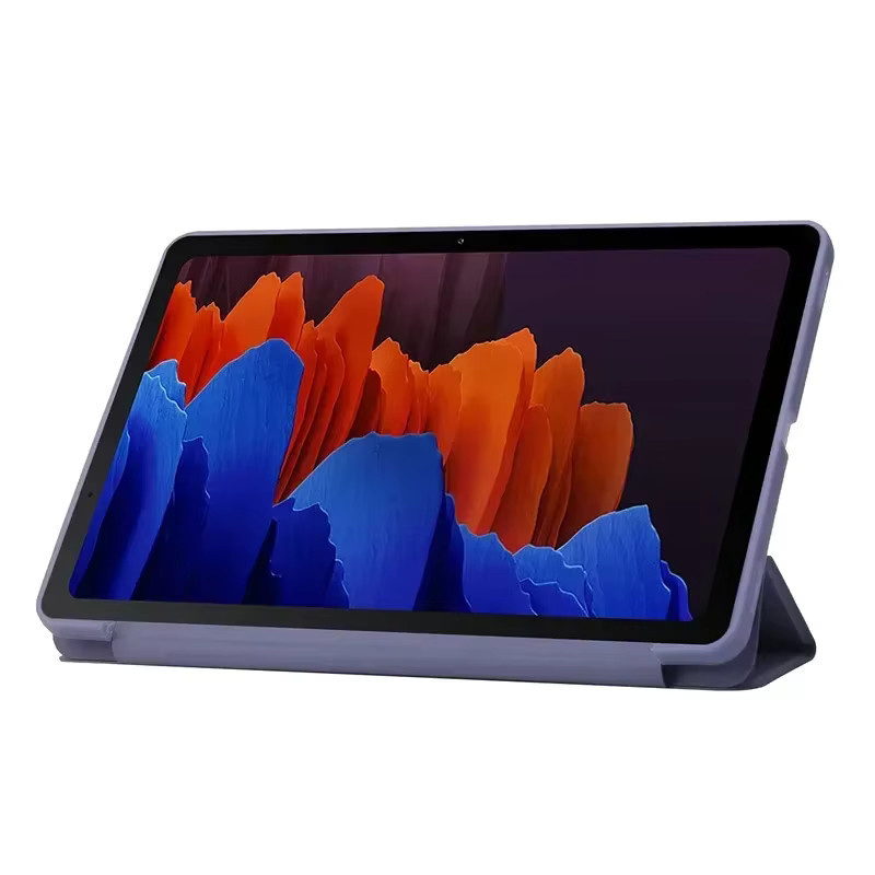 Xiaomi Pad Mini Schutzhülle aus PU-Leder und TPU in Blau mit Trifold-Funktion zum Aufstellen - Bild 3