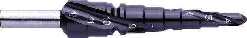 Exact HSS Stufenbohrer mit TiAIN-Beschichtung und 3-Flächenschaft, Gesamtlänge: 80 mm, Multicolor - Bild 1