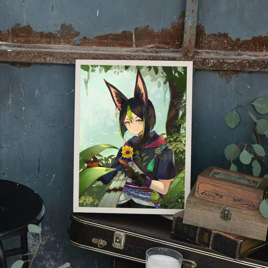 Genshin Impact Tighnari Poster von Kayou als HD Wandkunst für dein Wohnzimmer oder Schlafzimmer - Bild 5
