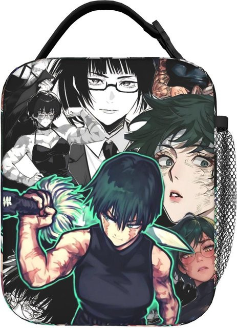 Limitless Isolierte Lunchtasche Jujutsus Kaisens Anime Kühltasche von Fancy Style Studio, Mehrfarbig, One Size - Bild 1
