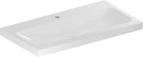 Geberit Waschtisch iCon Light aus Keramik in Weiß, rechteckig, B/T: 90 x 48 cm - Bild 1