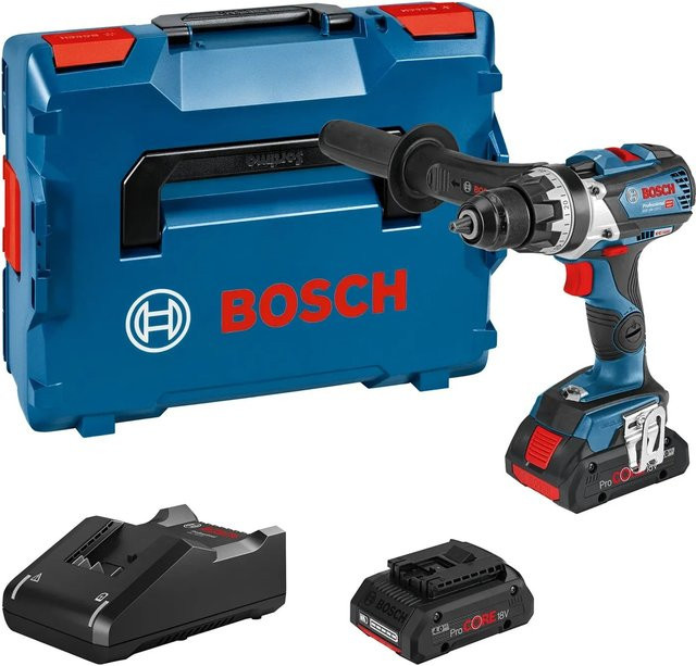Bosch Professional Akku-Bohrschrauber GSR 18V-110 C, 18V, Schwarz-Blau - Bild 1