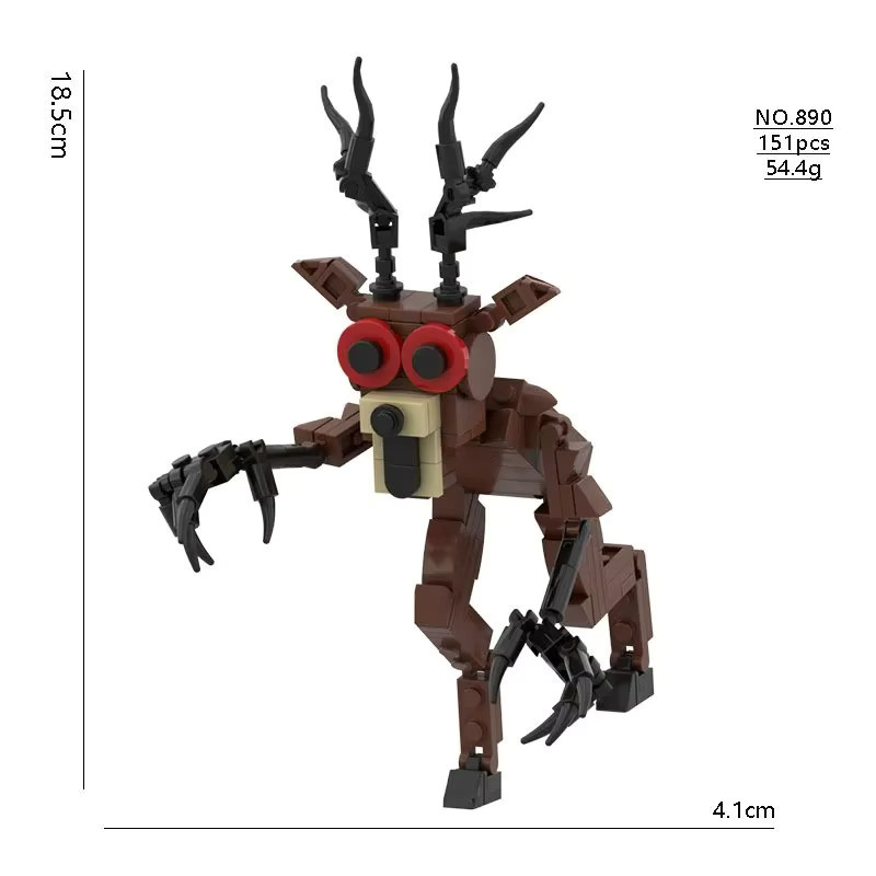 99 Nächte im Wald, Hirsch-Bausteine-Set, Tiere, Kunststoff - Bild 1