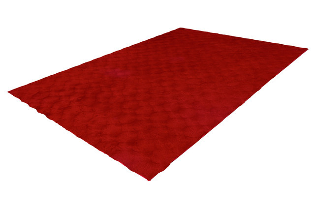 OBSESSION My Diamond Cut 800 Teppich, Rechteckig, Rot, B: 170 cm, T: 120 cm - Bild 1