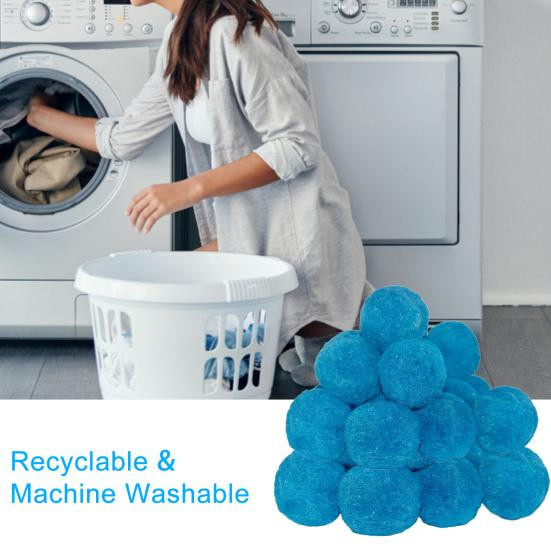 HOMEKA Filterball Blau als effektive Alternative zu Filtersand für Schwimmbad, Spa, Whirlpool und Aquarien - Bild 4