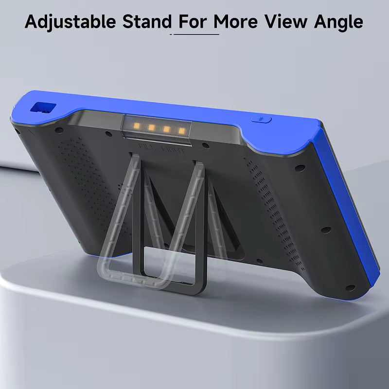 ILIHOME Industrie-Endoskop mit 7 Zoll IPS-Bildschirm, HD1080P Autofokus Kamera, wasserdicht mit LED und USB-Anschluss, Farbe: Blau - Bild 5