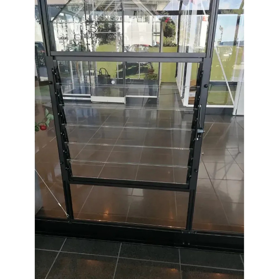 Halls Lamellenlüfter passend für Gewächshäuser Qube und Qube+ in Schwarz - Bild 2