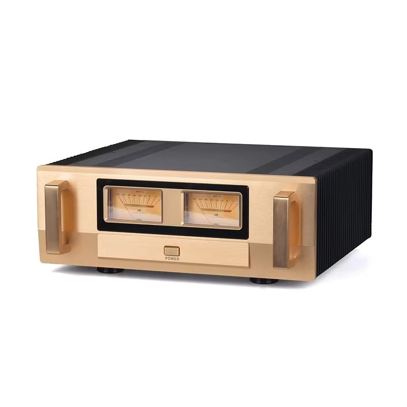 AMXEKR Accuphase E-405 Replika HiFi-Leistungsverstärker Klasse A und B in Gold mit 300W - Bild 5