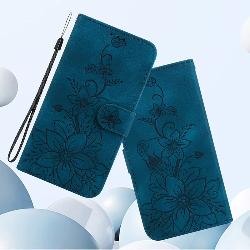 Flip Wallet Case Leder-Schutzhülle mit Standfunktion für OPPO A79 A78 A77 A76 A74 A73 A98 A96 A95 A94 A93 A92s 4G 5G in Braun - Bild 3
