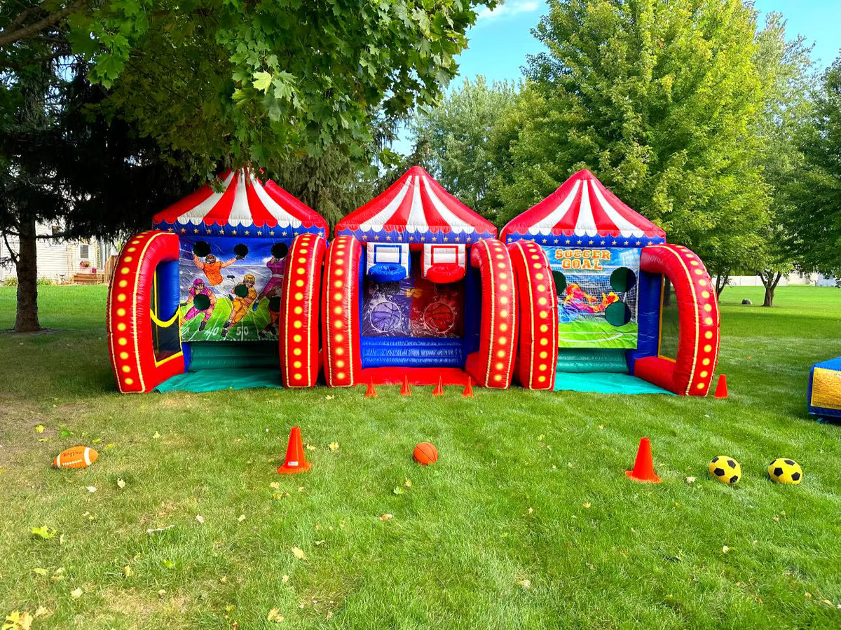 Ejia 5-in-1 aufblasbares Karnevalsbündel, Sportspiele, Set / Bundle - Bild 3