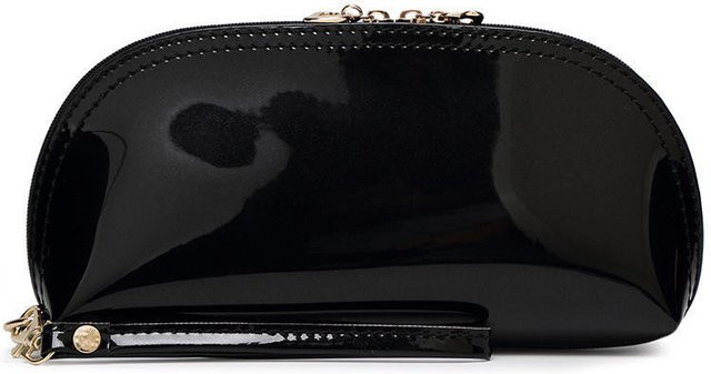 Weft Kosmetiktasche, PU-Leder, schwarz, Damen - Bild 1