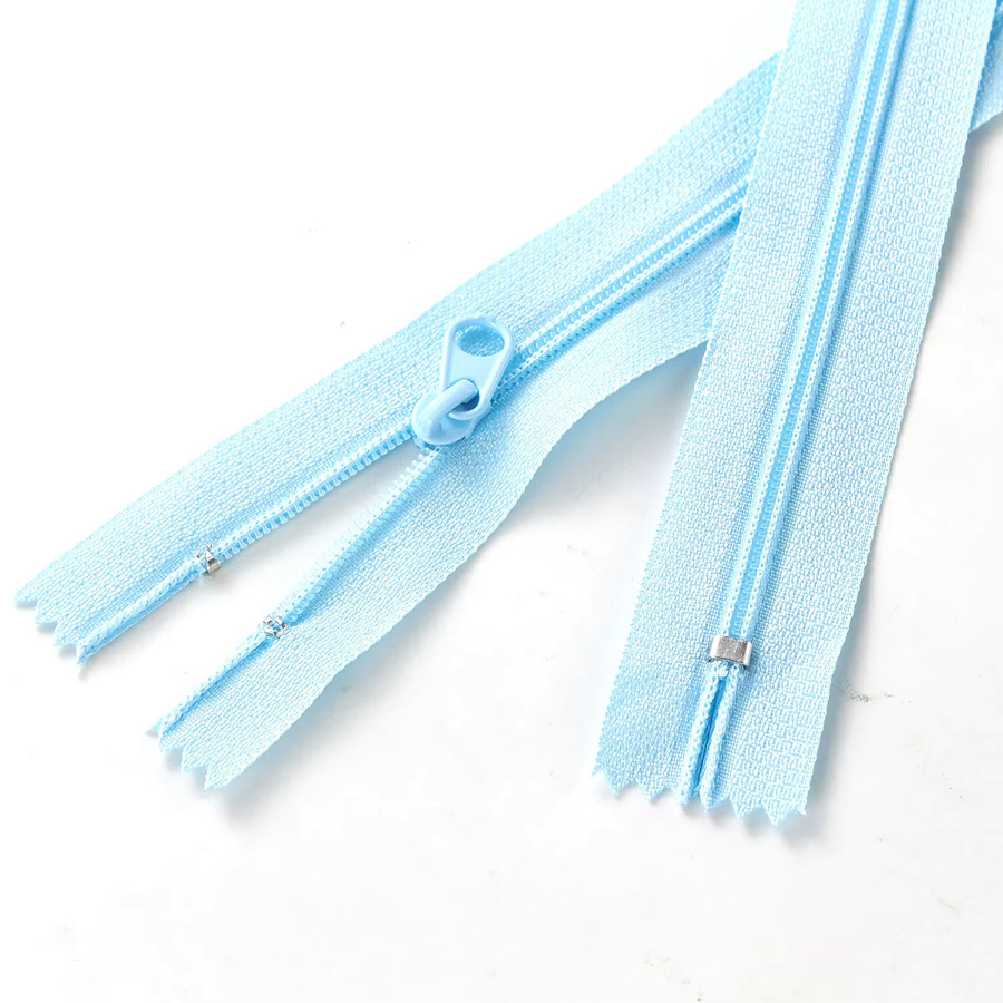 10er Packung bunte Nylon-Reißverschlüsse für Kleidung und DIY-Handwerk, Länge: 20 cm - Bild 1