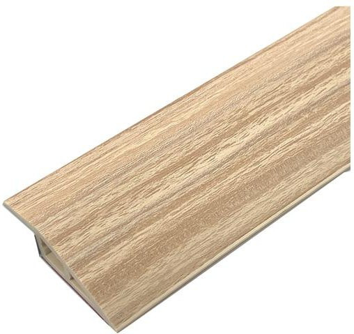 Smartdbird PVC-Schwellenrampe selbstklebend beige, Bodenübergangsleiste rutschfest, Höhe: 1,5 cm, Breite: 1 cm, Länge: 100 cm - Bild 1