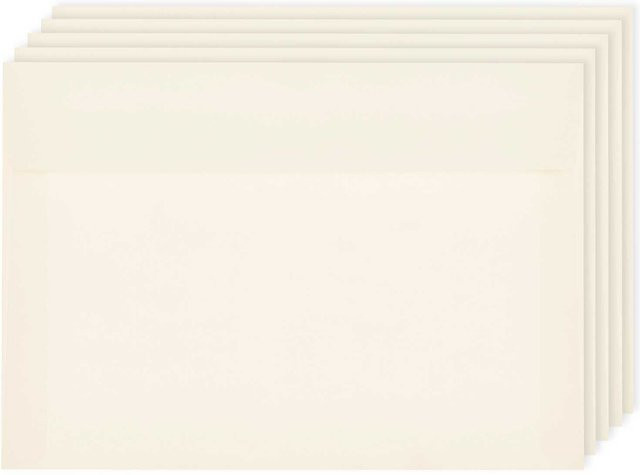Rico Design Paper Poetry Luxury Umschläge C5 Elfenbein - Bild 1
