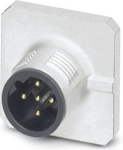 Phoenix Contact 1456459 Sensor-Aktor-Einbausteckverbinder M12 Stecker in Silber, 5 Polzahl, 10 Stück - Bild 1