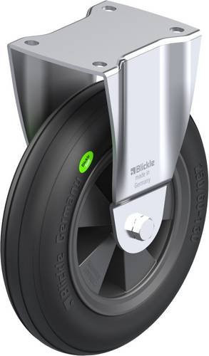 Blickle Bockrolle BH-VWPP 250G in Schwarz-Grau mit 250 mm Rad-Durchmesser und 160 kg Tragfähigkeit - Bild 1